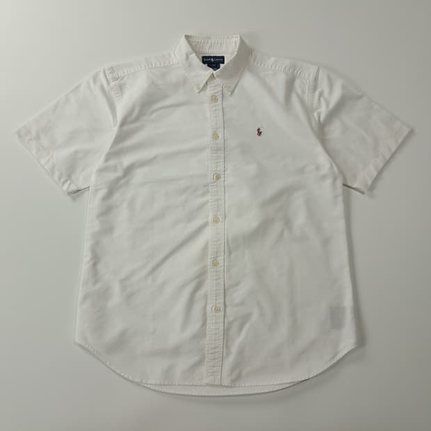 CK978 XL 폴로 00s 멀티포니 화이트 반팔 셔츠 남방