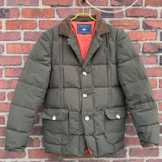 90s 펜필드 60/40 로쿠욘 아카이브 다운 재킷