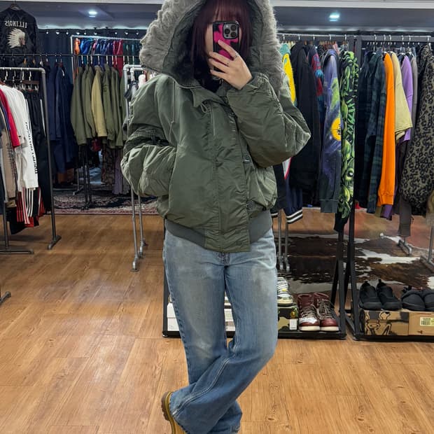 90s 알파인더스트리 N2B 파카