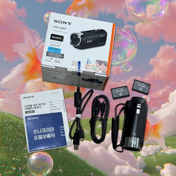 소니 캠코더 sony hdr-cx405
