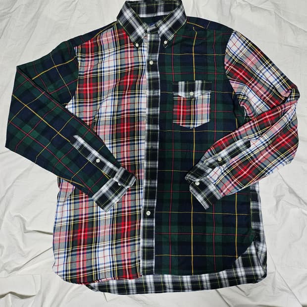 폴로랄프로렌 패치워크 포켓 셔츠 M