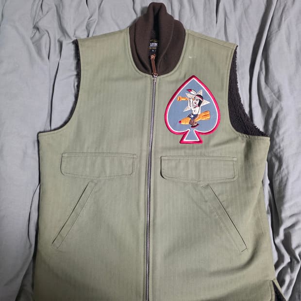 루이드 알파카 베스트 L