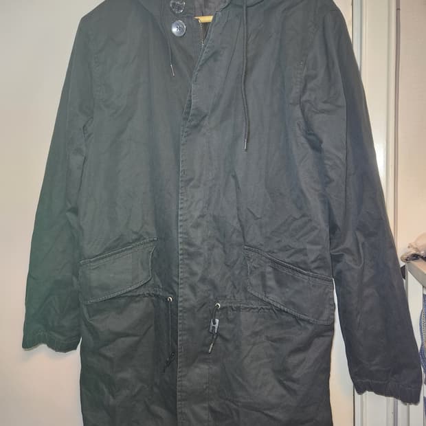 A.P.C 빈티지 후드 야상 점퍼 XS