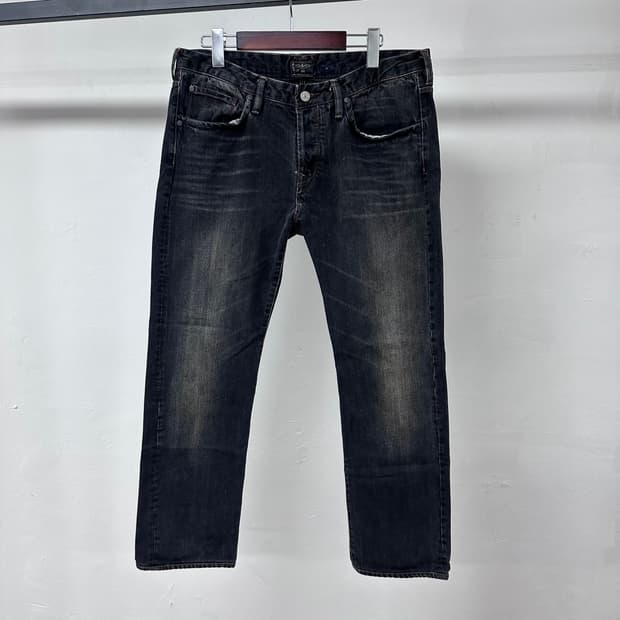 폴스미스 흑청 워싱 데님 팬츠 32사이즈 J32