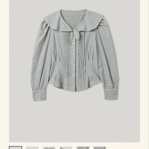 Smoothmood Ninetta Blouse Check