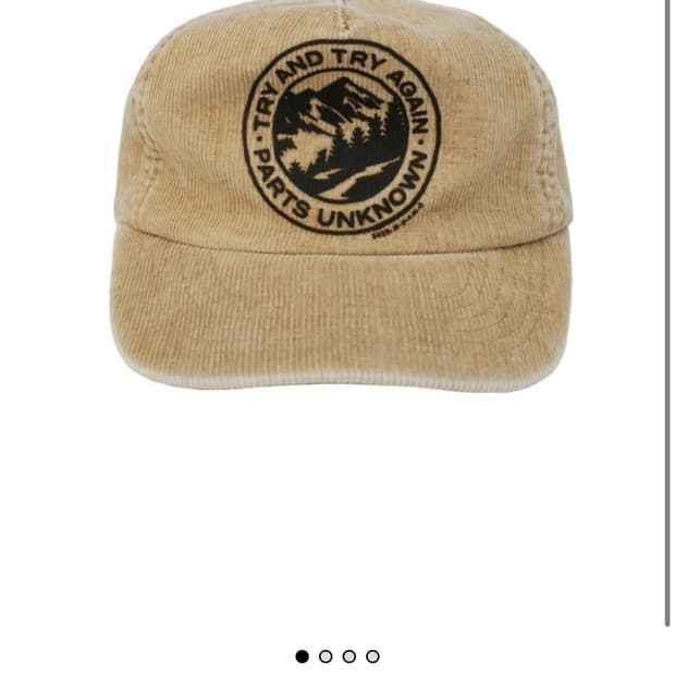 컬렉트피시스 TATA 코듀로이 캡 베이지