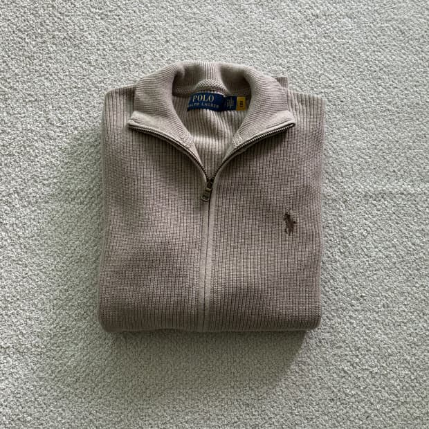 (새상품/정품) 폴로랄프로렌 니트집업 가디건(남성S)