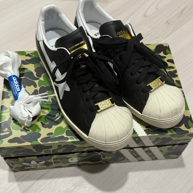 아디다스x베이프 슈퍼스타 245