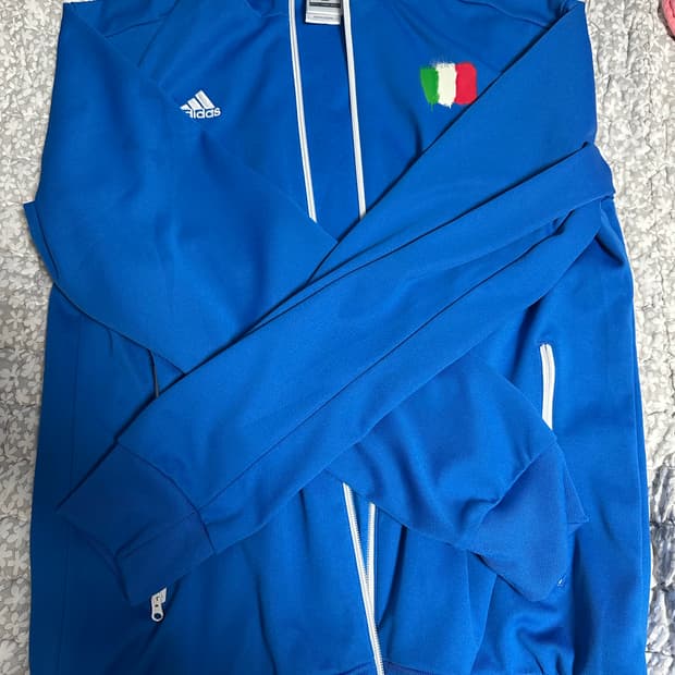 아디다스 이탈리아 트랙탑 xl