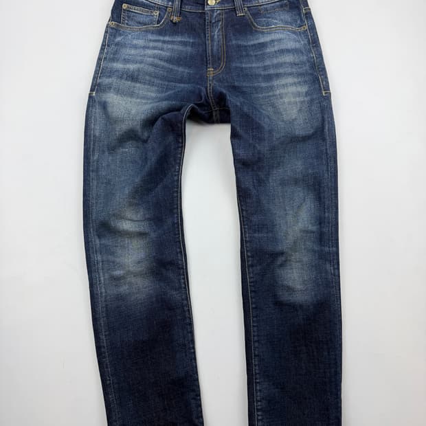 R13 알써틴 스케이트 빈티지블루 데님팬츠