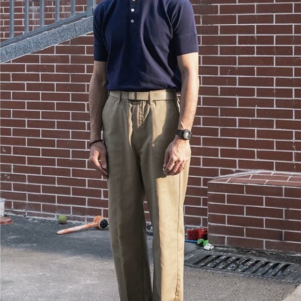 브론슨 논스탁 치노 바지 베이지 29