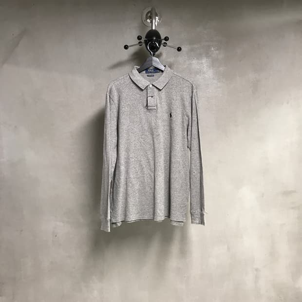폴로 랄프로렌 PK 긴팔 카라티 그레이 L