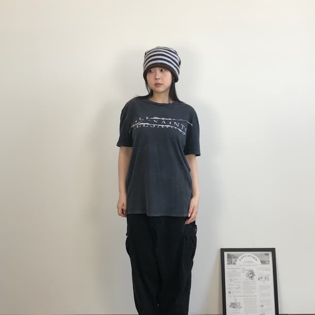 AllSaints Oversized Logo T Shirt