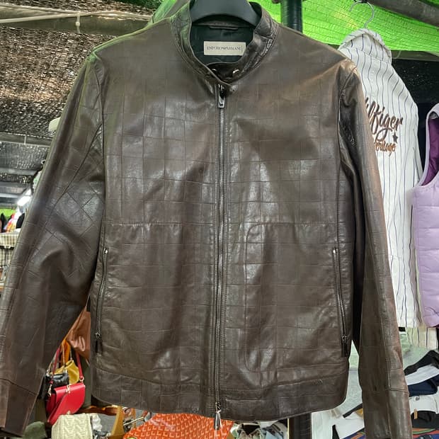 엠포리오알마니 남자 양가죽