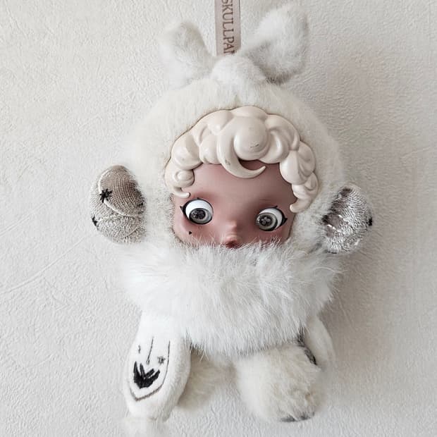 (정품)팝마트 스컬판다 빛의 정원 Mist 플러시 키링