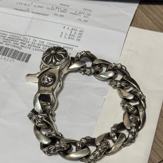 크롬하츠 엑스트라 팬시 팔찌