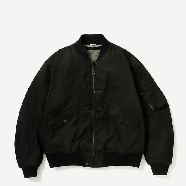 [2,새상품] 26SS 아프세쎄 빈티지실크 L2B 플라이트 자켓 팝니다.