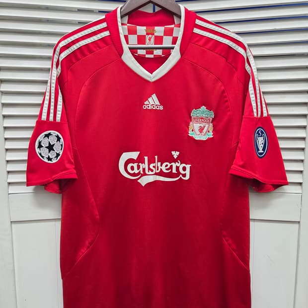 리버풀 08-10 제라드 아디다스 챔스 유니폼