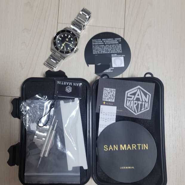 산마틴 브랜드 bb58 40mm 오토메틱