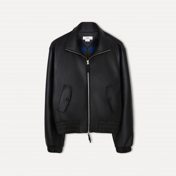 라벨아카이브 Edwin high-neck jacket black (샘플)