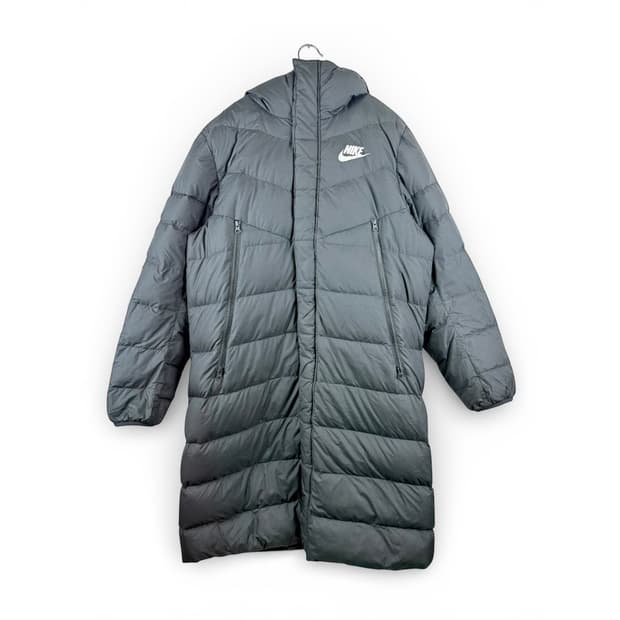 (L) 나이키 NSW 덕다운 롱 패딩 블랙