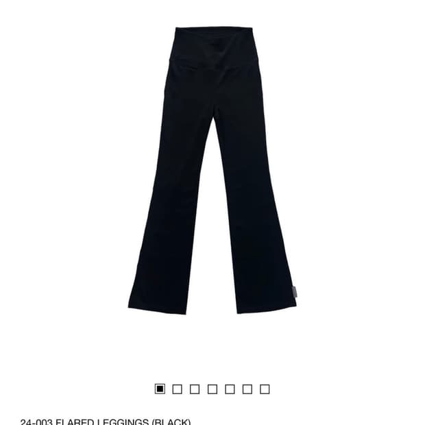 지초이컴포트 24-003 FLARED LEGGINGS