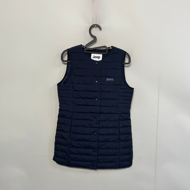 지프 여성 오리털 패딩조끼 90 