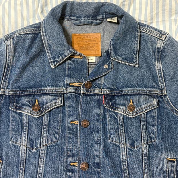 리바이스 청자켓 