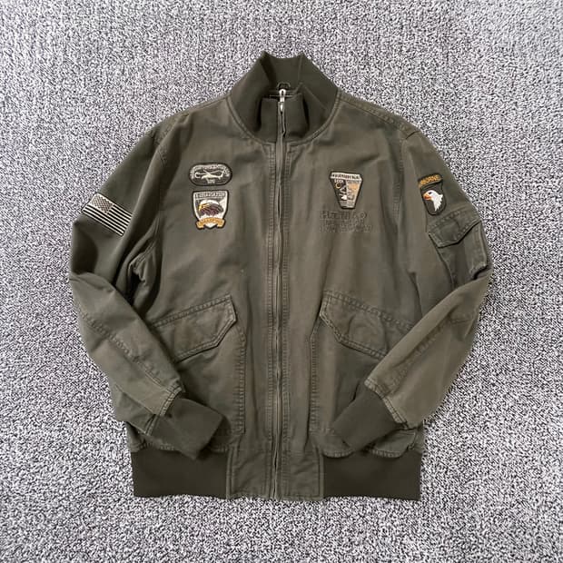 빈티지9. H.T. NIAO 밀리터리 플라이트 재킷