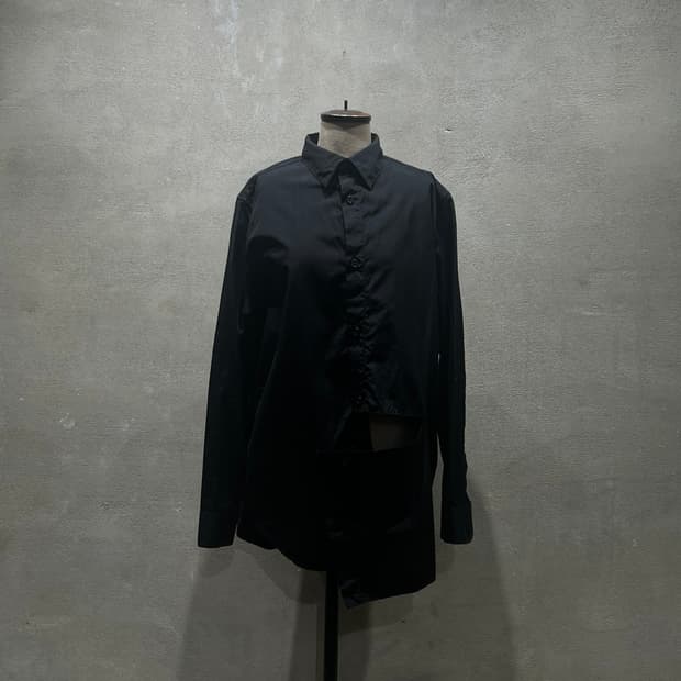 yohji yamamoto Y's 18AW cut open shirts