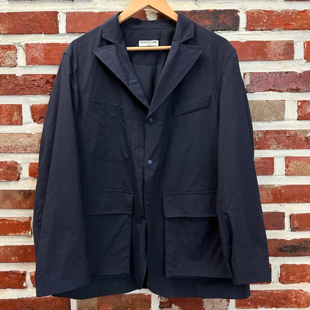 (M)비얼디드키드 나일론 유틸리티 자켓 네이비