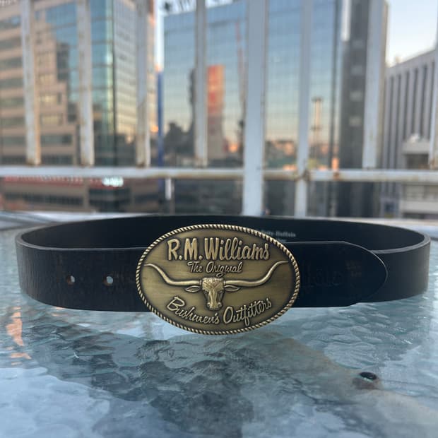 R.M. Williams 가죽 벨트