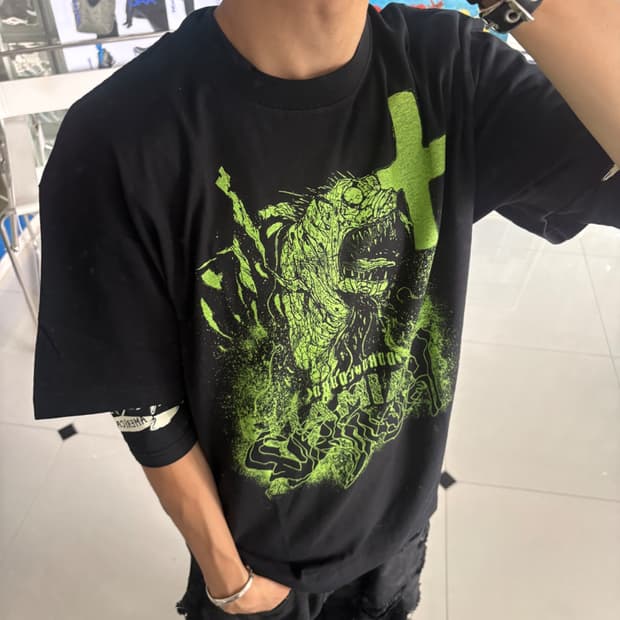 dorohedoro print tee 도로헤도로 프린트 티