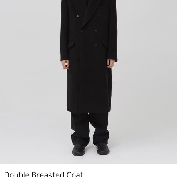 브라운야드 24fw 더블 브레스티드 코트 5