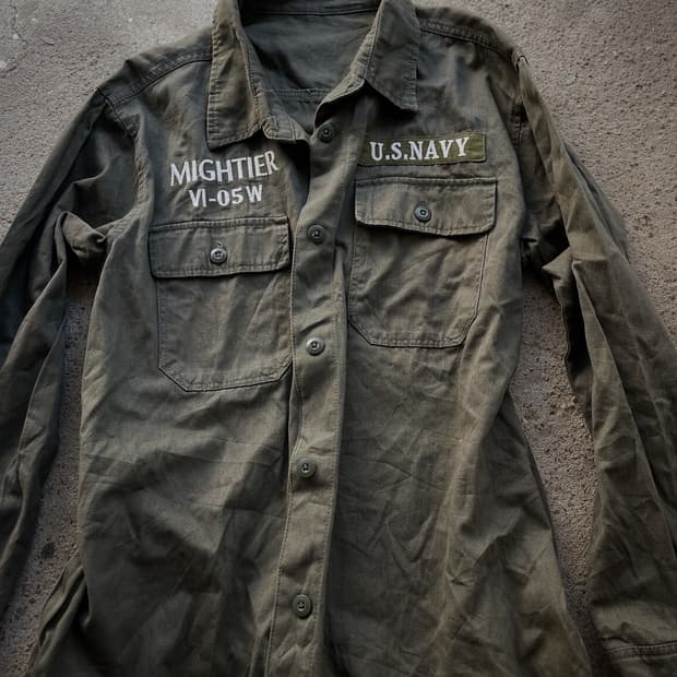 Miltery long jacket