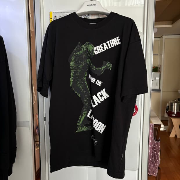 [L] GU 언더커버 티셔츠 고질라