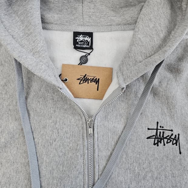 ((새상품)) 스투시 베이직 후드집업