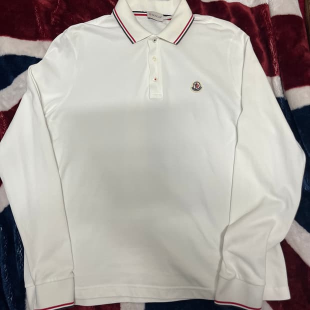 MONCLER 긴팔 카라티 M 95 정품