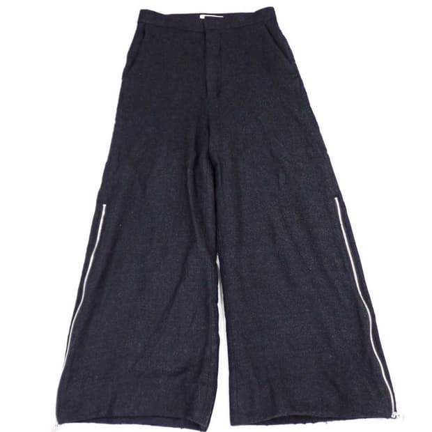 CoSTUME NATIONAL 사이드지퍼 플레어 트라우저