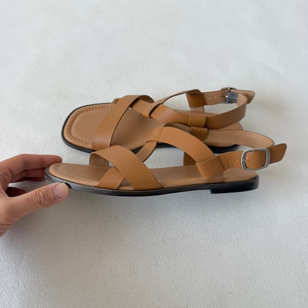 [250]빈폴(Beanpole) 레더 샌들