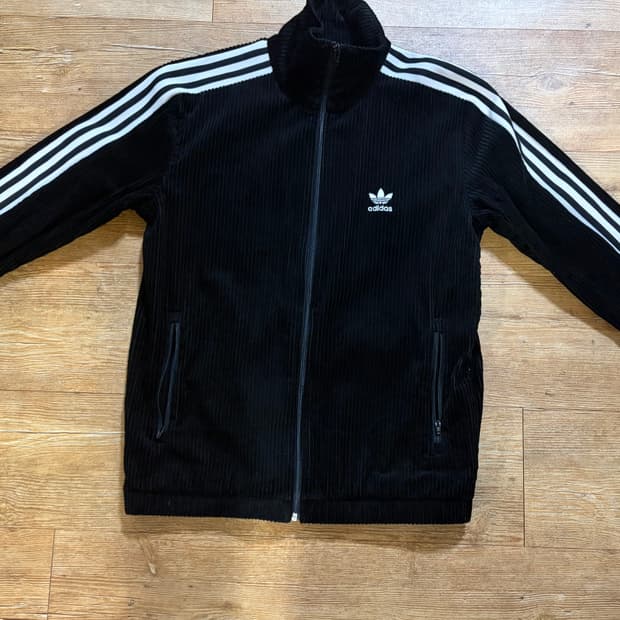 아디다스 코듀로이 트랙탑져지