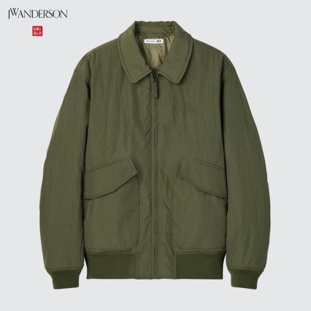 유니클로 JW앤더슨 패디드 블루종