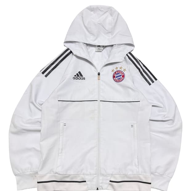 아디다스 바이에른 뮌헨 흰색 바람막이
