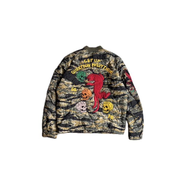 디젤 16fw 카모 봄버자켓 (M)