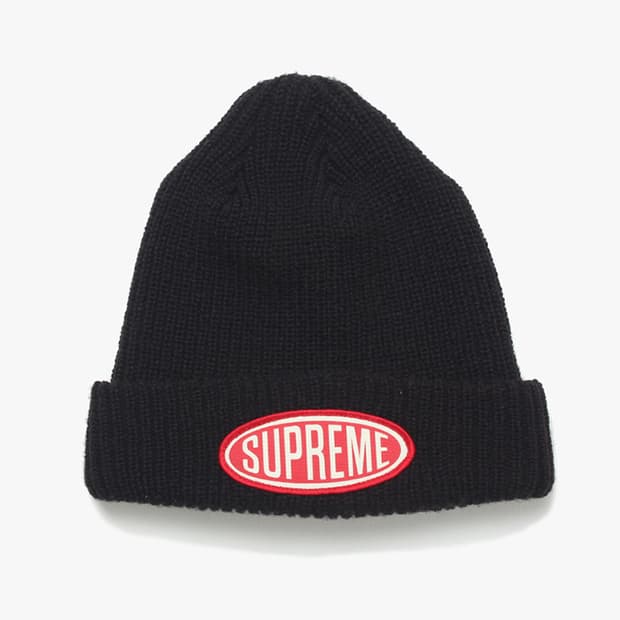  SUPREME "Black Beanie"