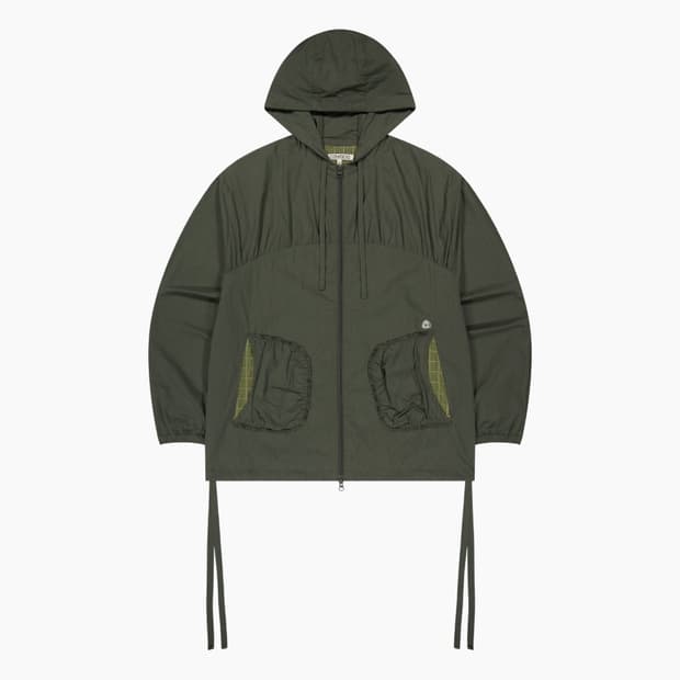 1 코이세이오 체크 링클스 윈드 브레이커 올리브 새제품 판매