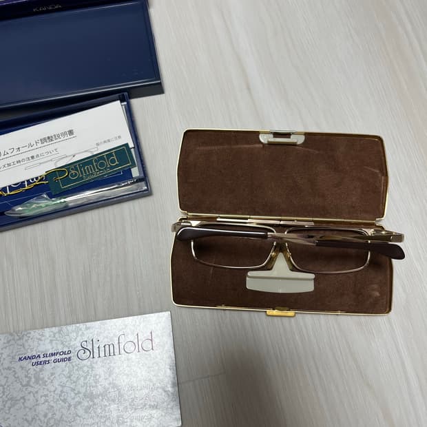 칸다 kanda slimfold 슬림폴드 접이식 빈티지 안경