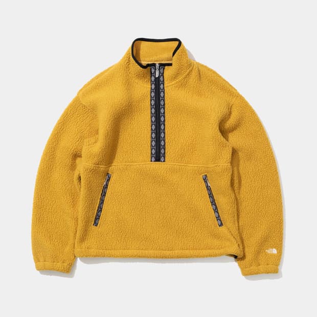 노스페이스 퍼플라벨 19FW 폴라텍 후리스 아노락
