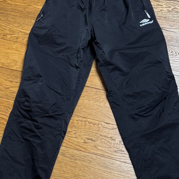 발렌시아가 3b 트랙 팬츠 m사이즈 로고 바지 스웻