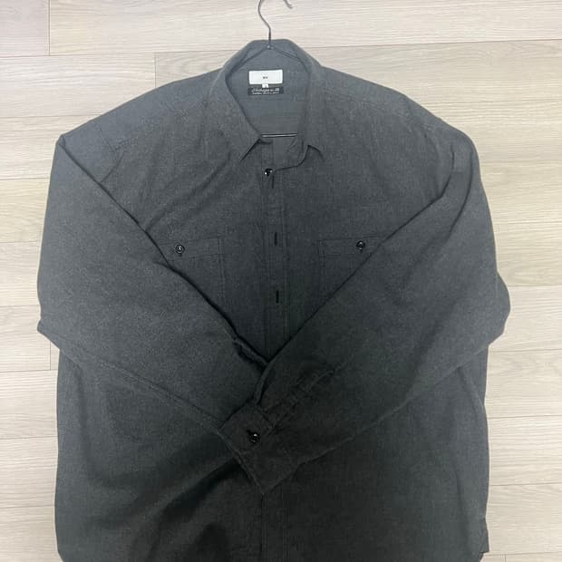 스테디에브리웨어 (SEW라인) 코튼 플란넬 워크셔츠 다크그레이 4사이즈